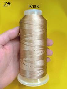 1 件 40 色 210D/3 高强度尼龙线 1800 码 线径 0.32 毫米 缝纫机和手工缝纫 适用于 DIY 手工编织项链挂绳 各种皮革制品、皮鞋沙发、手提箱、箱包、窗帘、户外缝纫线 - 彩色 - 查看 28