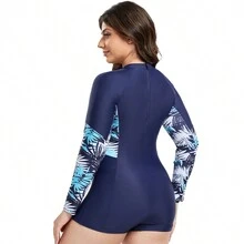 Women Rashguards - Dusty Blue - View 2