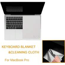 SDYIGOE Microfiber Liner Cleaning Cloth With Screen Keyboard Imprint Protection, Laptop Keyboard Protector Compatible With MacBook Pro 13" 14"15"16" And  Air 13"14"15"