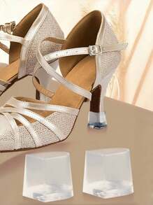 1/3双高跟鞋套，防滑拉丁纤细高跟舞鞋套，鞋子护理套，鞋子保护套，耐磨套