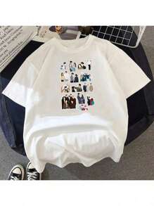 Various Series Dorama 4 Fashion T-Shirt - White - View 2