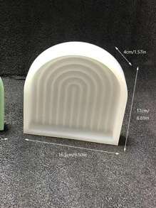 1 Stück Regenbogen Bogen DIY Silikonform