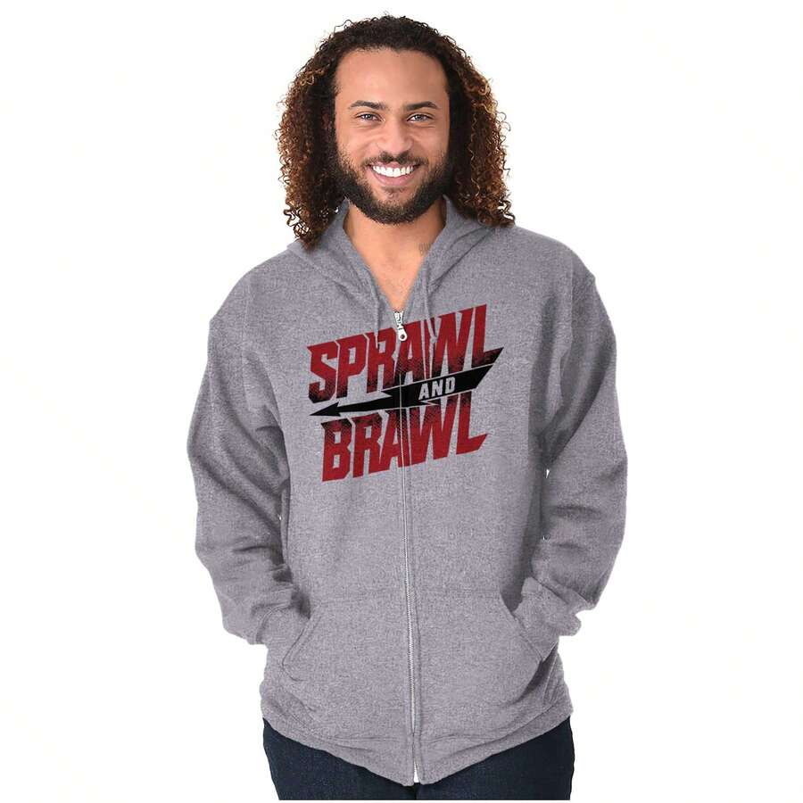 Sudaderas con Cremallera y Capucha para Hombre - Gris deportivo - Ver 1
