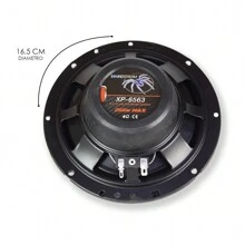 Kit 2 Par De Bocinas 6x5 Pulgadas 3 Vias 4 Ohms Tarantula 75RMS Por Bocina 300RMS Total 500 Watts Max - Soundstream - 88.5 Db Por Par - Cono Fibra de Carbono - Negro - Ver 6