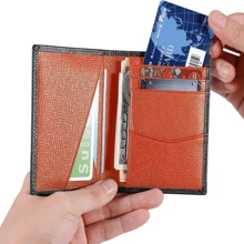 Wevalley WeValley Porte Cartes de Crédit, RFID Blocage, Bifold Portefeuille Homme Cuir Véritable, Rangement Carte de Crédit et Billets