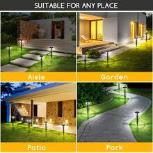 Luces de sendero para decoración de jardín - Blanco - Ver 5
