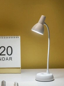 1 Led Table Lamp, Portable Wireless Battery Bedside Reading Lamp In Student Dormitory, Suitable For Home Office Reading Lamp