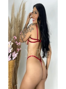 Women Sexy Lingerie Sets - 紅色 - 查看 2