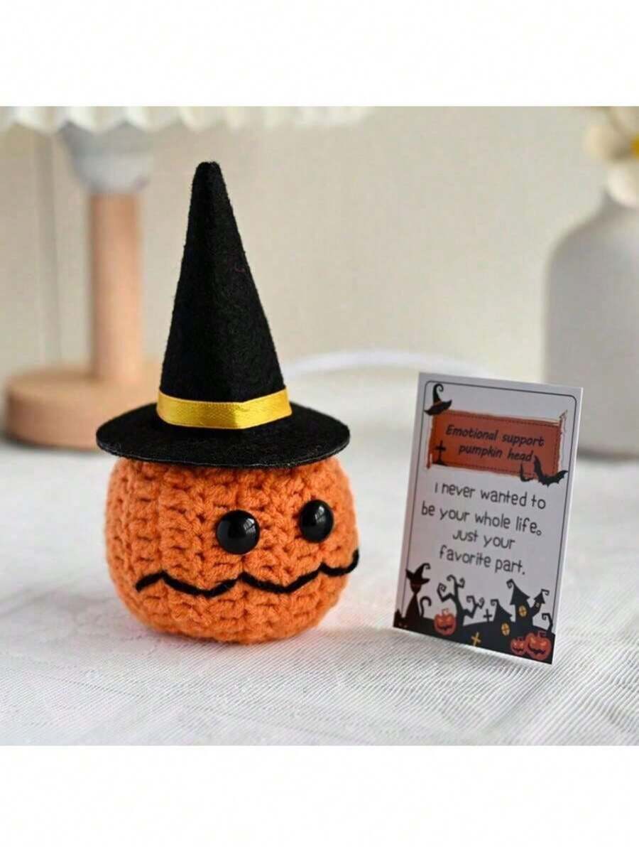 8 Chiếc Halloween Túi Kẹo Bí Ngô Túi Nhựa Bánh Quy Tặng Bao Bì Túi Happy Halloween Tự Trang Trí Vật Dụng - Nhiều màu - Xem 1