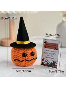 8 Chiếc Halloween Túi Kẹo Bí Ngô Túi Nhựa Bánh Quy Tặng Bao Bì Túi Happy Halloween Tự Trang Trí Vật Dụng - Nhiều màu - Xem 5