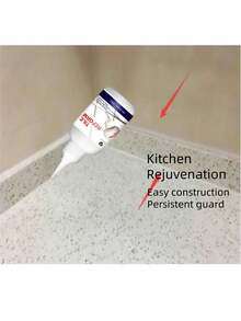 Chất độn vữa gạch men, vữa chống thấm và chống nấm mốc, màu trắng, cho nhà bếp và phòng tắm, Bán buôn - trắng - Xem 2