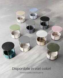 VASAGLE Sofa Tables - Dark Grey - View 8