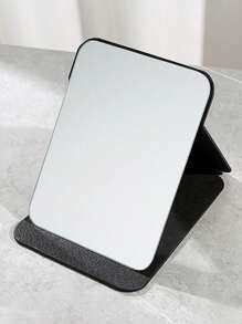 1 pièce Miroir de coiffeuse de bureau, petit miroir de maquillage portable pour la maison, le dortoir, la chambre à coucher