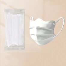 10pcs Women Disposable Multi-Color Face Mask, Fashionable, Breathable, UV-Protection - Multicolor - View 10