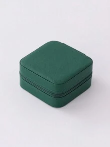 1pc Portable Jewelry Box For Earrings, Rings, Necklaces - Multicolor - View 12