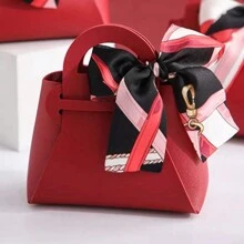 10 件人造皮革珠宝礼品盒,婚礼/乔迁/促销礼品包装袋,周年纪念/生日派对礼品袋(3 种尺寸:大、中、小;8 种颜色:酒红色、粉色、白色、蓝色、橙色、黄色、皇家蓝、紫色),平板装运,需要自行组装,圣诞节 - 彩色 - 查看 23