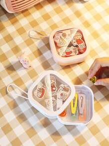 2pcs/1pc Portable Travel Transparent Dust-Proof Plastic Storage Box Pill Box Pill Case Pill Organizer Pill Container For Travel Outdoor For Men And Women Student Travel Accessories Dorm Essentials Travel Essentials Travel Organizer For Beach Summer Vacation Back To School School Supplies Holiday Camping Holiday Essentials Mini Perfume For Women Perfume For Men Perfume Bottle
