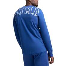 Boyfriend Style Men's Age Logo Sport Cotton Crewneck Shirt - Clyde Royal - View 3