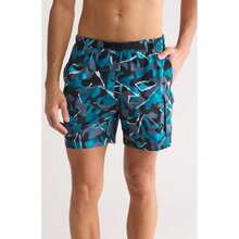 Volley 5-Inch Swim Trunks - Blue Lightning - View 1