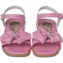Comfortable Women's Children's Sandal With Bow - 淺粉色 - 查看 2
