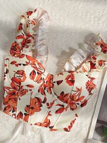 Áo vest nữ thiết kế in họa tiết gợi cảm mùa hè có đệm ngực, dây lưng mảnh hình xương cá - Nhiều màu - Xem 7