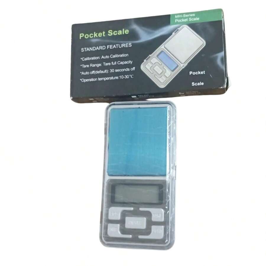 1 Báscula Digital Gramera Electrónica 500g Gran Precisión - Gris - Ver 1