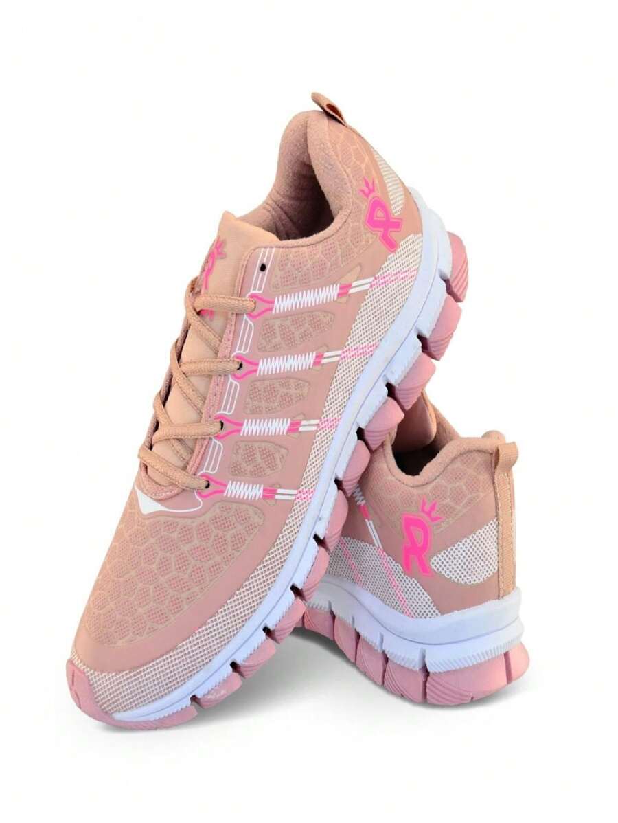 Children's Casual Sneakers RAYRA Shoes School Sports Model Back To School - 藕粉色 - 查看 1
