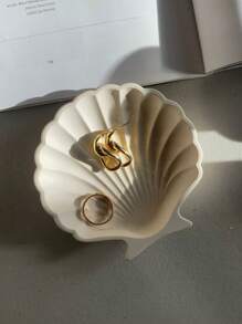 1 pieza de molde de silicona con forma de concha marina para manualidades de resina epoxi, fabricación de joyas, decoración del hogar y bandejas