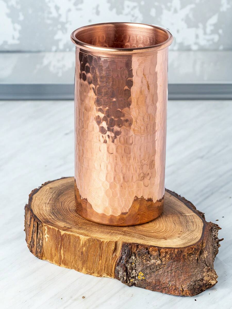 Vasos, tarros de cobre Artesanales - Naranja Coral - Ver 1