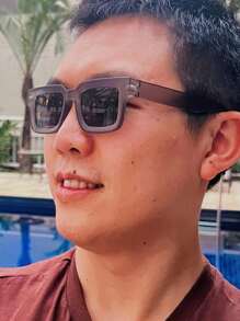 Men Fashion Glasses - Grey - View 1