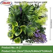 FIRJOY 1PC Mô phỏng Cây xanh trang trí tường ngoài trời Milan, Mô phỏng kết hợp bãi cỏ Milan, Cây nhân tạo bằng nhựa, Chống tia cực tím, Cây xanh trang trí trong nhà, Trang trí ban công, Trang trí đạo cụ nền chụp ảnh, Mô phỏng trang trí kết hợp cây xanh, Thích hợp cho cảnh trong nhà, ngoài trời và đám cưới, Trang trí nhà cửa và sân vườn. - nhiều màu - Xem 8