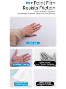 100g, Water-Based Latex Paint, Suitable For Household, Indoor, Wall Waterproofing, Small Roller Paint And Wall Repair Paste, Small Roller Brush, Wall Repair Paint, Available In Multiple Colors - one-size - View 8