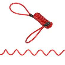 1pc Yellow/Red/Green/Blue/Black/Orange For Motorcycle Motorbike Security Disc Lock Minder/Reminder Cable/Coil  Features: NEW 2023 VIPER MOTORCYCLE DISC LOCK REMINDER DISC LOCK SPRING CABLE/COIL REMINDER LOOP AT BOTH ENDS WILL FIT ON ALL DISK LOCKS NICE QUALITY FITS BETWEEN HANDLEBAR LEVER AND FITTED DISC LOCK  Package Including: 1pc