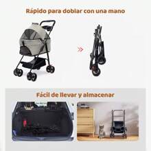 Pet Strollers - Grey - View 7