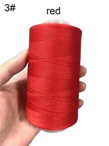 1 Rolo de Linha de Costura Doméstica 40/2 em 40 Cores, Preto e Branco, 3500 Jardas, para Artesanato em Roupas e Calças, Acessórios para Costura Manual, Linha de Costura DIY - Multicolorido - Ver 14