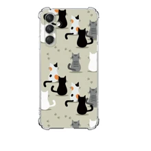Capa Capinha de Celular Personalizada Tpu Gatos