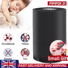Home Air Purifiers For Room Medical Grade HEPA Air Purifier Smoke Odor - Black - View 1