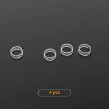 AOLION 4PCS Protect Joystick Silicone Ring For Steam Deck/Quest2/Pico4 Wear Resisting Rubber Joystick Cover For PSV VR2/Meta Pro