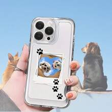 1pc Customized TPU Material Transparent Soft Case Full Coverage Protection Phone Case, Compatible With Apple IPhone 6/7/8/Pro/Max. Customizable With Personal Photos, Images, Birthday Gifts, Anniversary Gifts, Ideal For Custom Gifts For He/She, Relatives, Friends, Boyfriend/Girlfriend, The Best Choice For Custom Phone Cases.