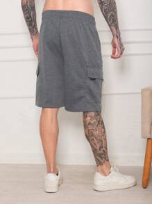 Cargo Shorts With Elastic Waist