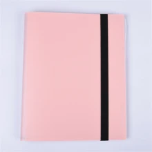 Album per raccoglitori di carte da gioco, decorazioni natalizie, 9 tasche per pagina, raccoglitore di carte da hockey, raccoglitore di carte da baseball con alloggiamenti laterali, 20 fogli, 360 slots per carte da gioco per sport come calcio e basket