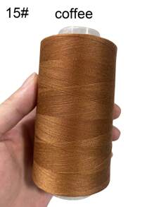 1 Rolo de Linha de Costura Doméstica 40/2 em 40 Cores, Preto e Branco, 3500 Jardas, para Artesanato em Roupas e Calças, Acessórios para Costura Manual, Linha de Costura DIY - Multicolorido - Ver 38