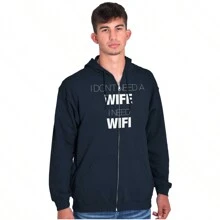 Dont Need Wife Funny Husband Zip Hoodie Sweatshirt Men
