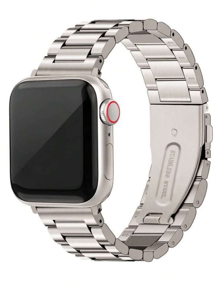 Apple Watch - Apple Watch series3 42mmステンレススチールスペースグレイ Apple Watch Series 3 42mm ステンレス（スターライトユニ