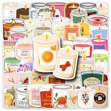 50 miếng dán hình động vật hoạt hình bộ xương/ axit/ nến thơm, miếng dán vinyl cho máy tính xách tay, bình nước, đàn guitar, xe đạp, ô tô, xe máy, cản xe, hành lý, ván trượt, hình dán dễ thương, món quà tuyệt vời cho trẻ em, thanh thiếu niên, nam giới, phụ nữ. - Nhiều màu - Xem 6