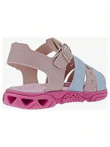 Kids Flat Sandals - 淺藍色 - 查看 2
