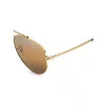 Ray-Ban 58MM Aviator Sunglasses - Yellow - View 4