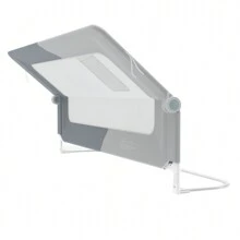 VA-Cerulean Foldable Bed Guard, Grey/Dark Grey+Grey, 150 Cm/180 Cm/200 Cm, Breathable Bed Rail With Storage Bag, Bed Rail Fall Protection For Baby & Children Height Adjustable 72-86 Cm Children's Bed Rail Baby Bed Rail - Dark Grey+Grey - View 5