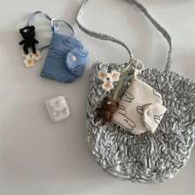 1 Pc Cute Student Card Simplicity Floral Korean Fashion Wallet Card Holder For Girls Portable Cute Small Storage Bag For Women Wallet Mini Wallet Purse Wallet Coin Wallet