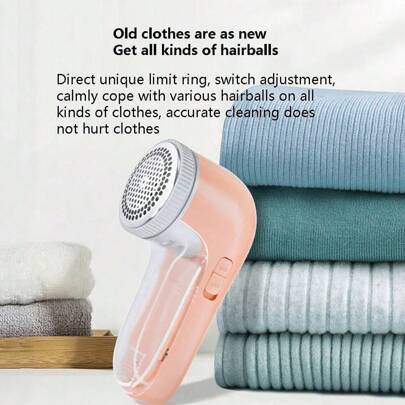 Usb Powered Lint Remover, Portable Fabric Shaver Clothes Fuzz Razor, Sweater Shaver For Clothing, Couch, Carpet, Curtain